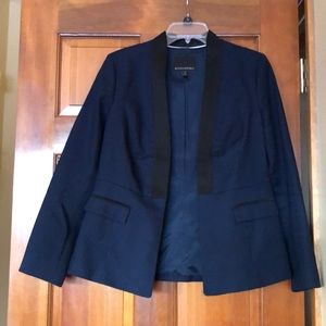 Banana Republic Navy Blue Tuxedo Blazer size 10P